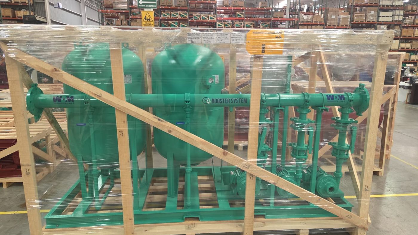Entrega de equipo de bombeo Bombamex